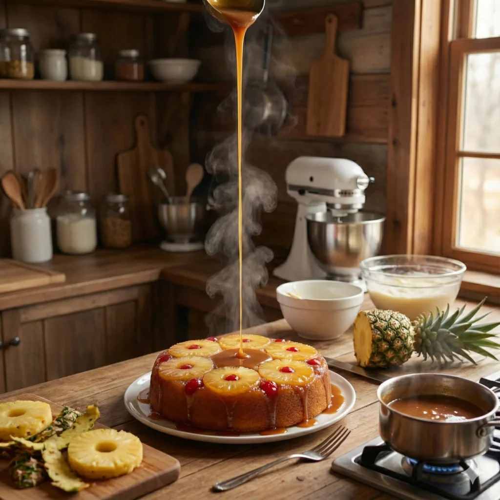 Pineapple Upside Down Cake