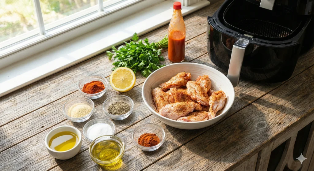 chicken wings recipe air fryer