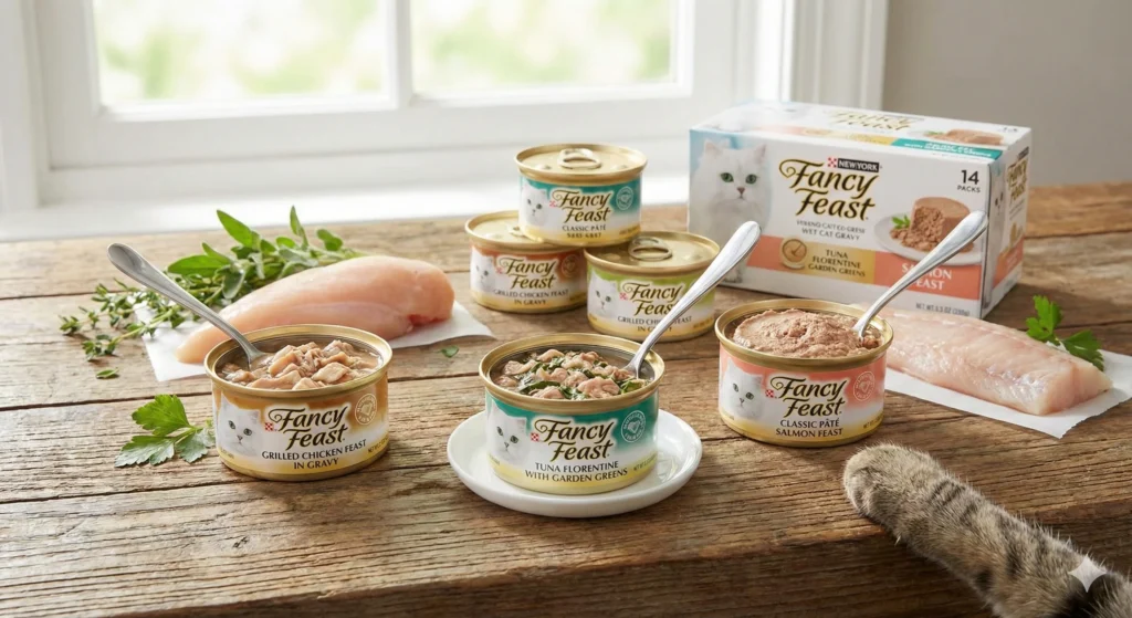 fancy feast cat food