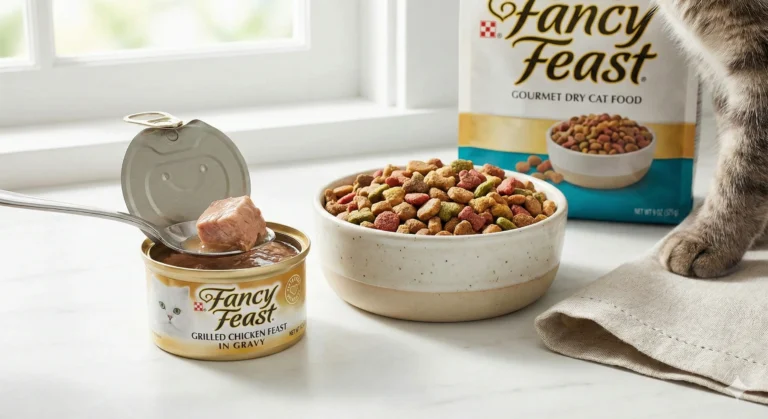 fancy feast dry cat food