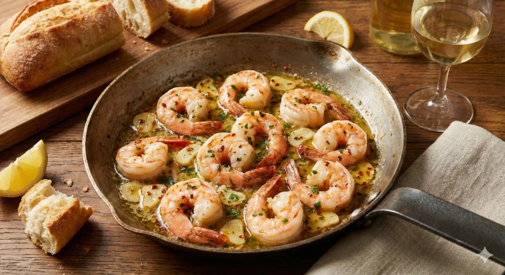 garlic butter shrimp scampi