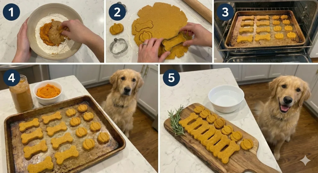 pumpkin dog treats